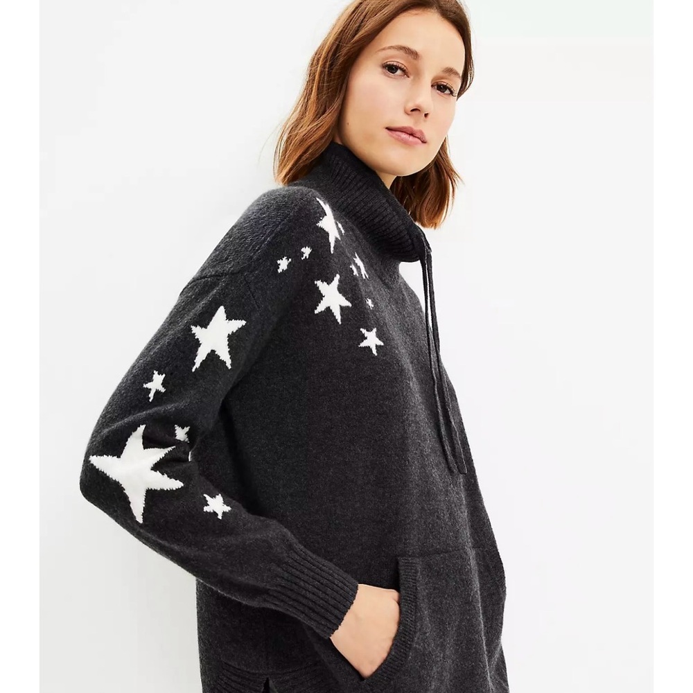 Lou & Grey Charcoal Knit Sweater
